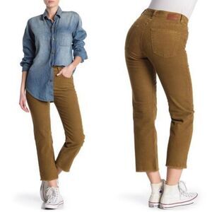 AG the rhett corduroy cropped jeans